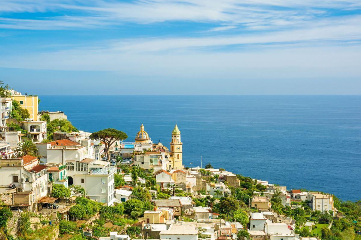 Vista su Positano e Praiano